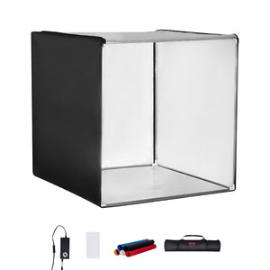 Photo Studio Light Box | 5600K with 210 LEDs | 100x100x100cm Large Shooting Tent