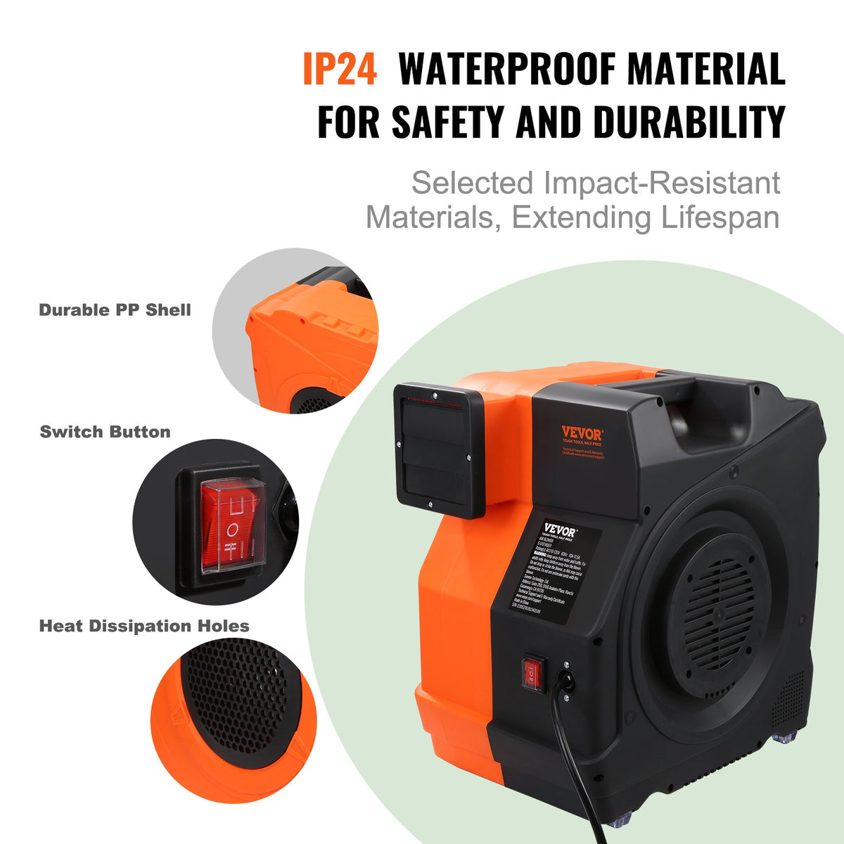 Inflatable Blower 1100W | 1.5 & 1.7 HP Commercial Air Pump | 3100RPM | For Bounce Houses, Waterslides & Inflatables | UL Tested