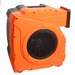 Inflatable Blower 1100W | 1.5 & 1.7 HP Commercial Air Pump | 3100RPM | For Bounce Houses, Waterslides & Inflatables | UL Tested