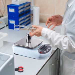 Analytical Balance 2000g x 0.01g | Precision Lab Scale with 13 Unit Conversions | Digital LCD Display