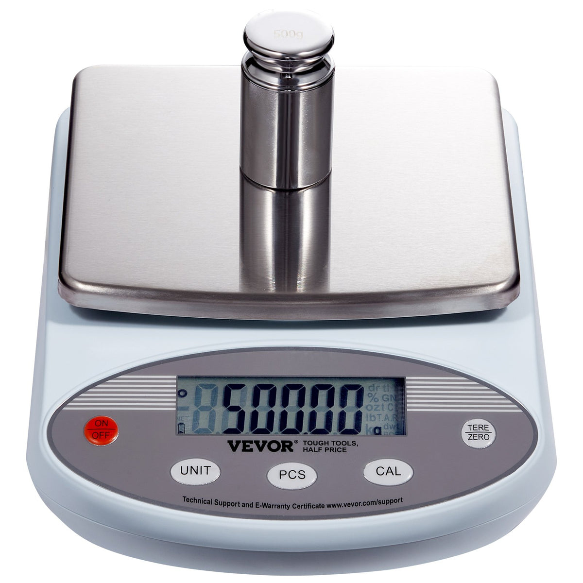 Analytical Balance 2000g x 0.01g | Precision Lab Scale with 13 Unit Conversions | Digital LCD Display