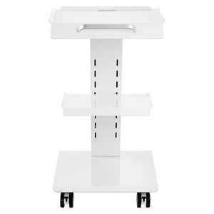 Dental Trolley Cart | 3-Layer Mobile Rolling Cart with Socket