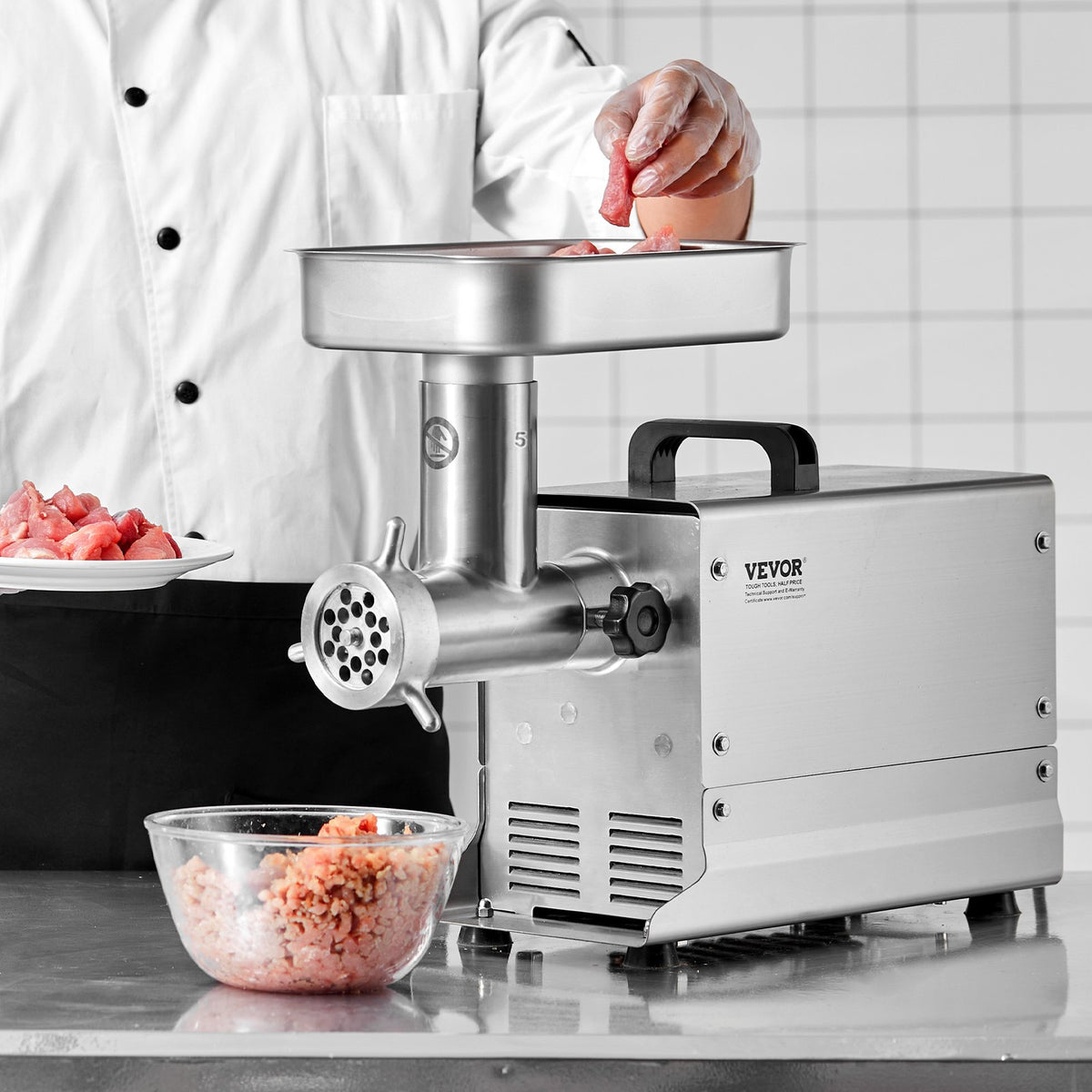 Meat Grinder | Commercial Electric 5 lbs/min Sausage Maker