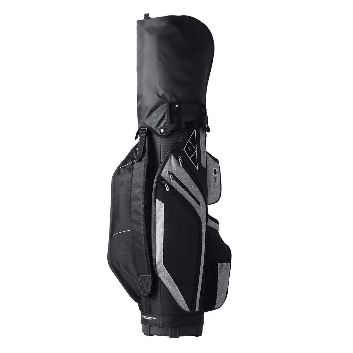 Golf Cart Bag 14-Way Divider | 13 Pockets | 600D Polyester | With Handles, Dust Cover & Detachable Straps | Black Colour-Block