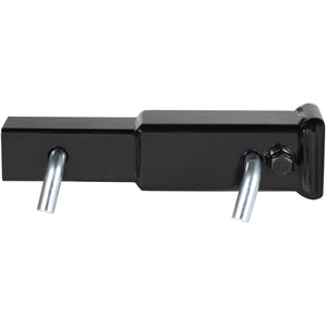 Trailer Hitch Extender 2" | 7" Extension Length | 4000lbs Towing Capacity | Includes Hitch Pins, Clips, Bolt & Nut | Black Powder Coated Steel