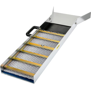 Aluminum Sluice Box 36" | Lightweight Gold Prospecting Box with Miner's Moss