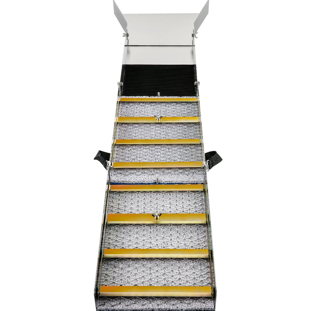 Folding Sluice Box 50" | Lightweight Gold Prospecting Box with Miner's Moss