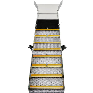 Folding Sluice Box 50" | Lightweight Gold Prospecting Box with Miner's Moss