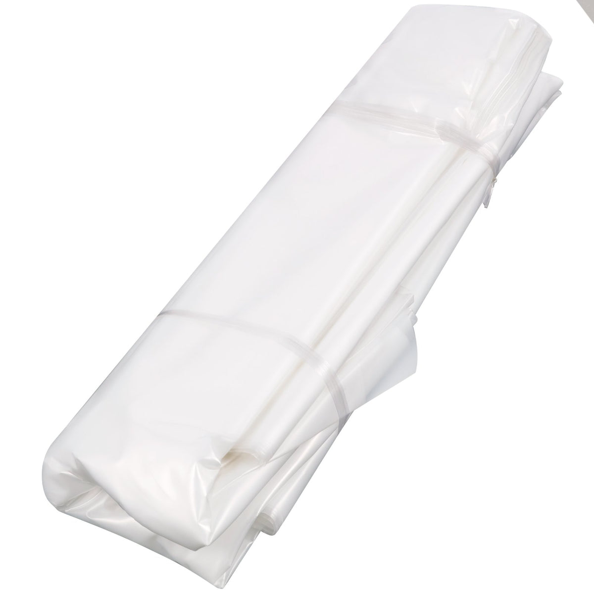 Greenhouse Film 24x100ft | 6 Mil Clear Polyethylene Sheeting | UV Proof Greenhouse Plastic Cover | For Gardening, Farming & Agriculture