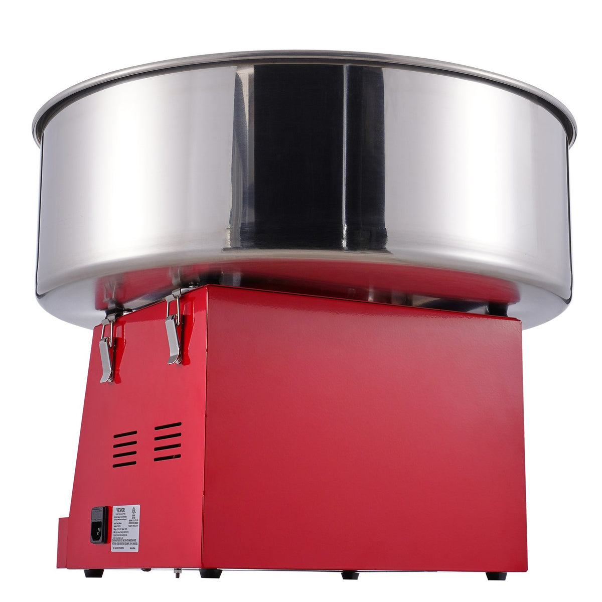 Cotton Candy Machine | 1000W Commercial Candy Floss Maker with Bowl & Scoop | Home & Party Use – Red