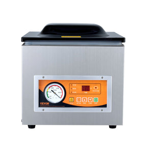 Chamber Vacuum Sealer | 260W Wet/Dry Food Vacuum Packing Machine | Compact 260mm Seal Bar for Home & Commercial Use
