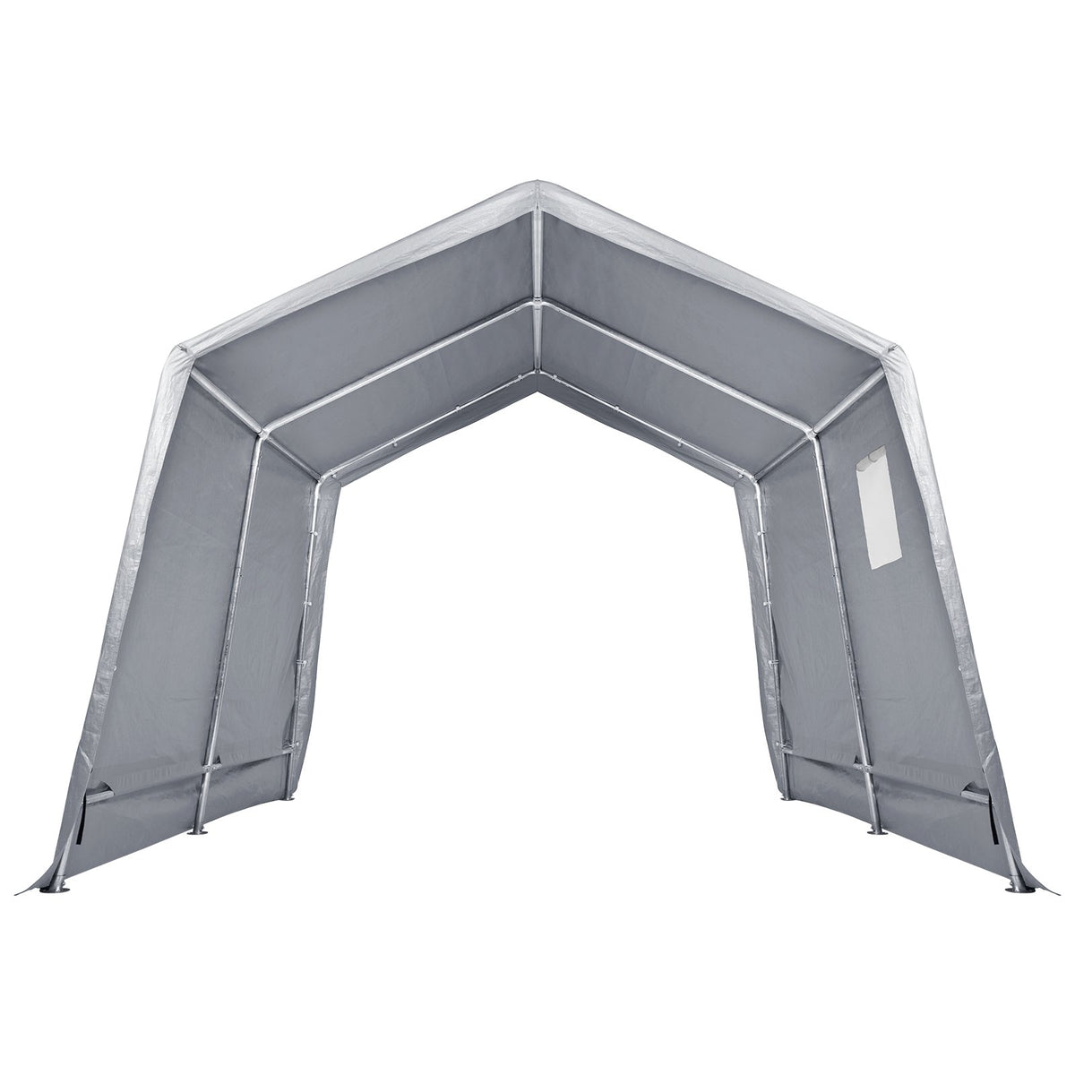 Storage Shelter | 7x12x7.36ft Portable Garage Shed with Zipper Door