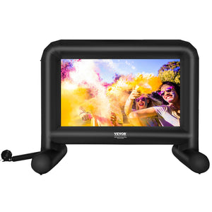 Inflatable Movie Screen | 16ft Outdoor Projector Screen | Front/Rear Projection with Blower & Bag