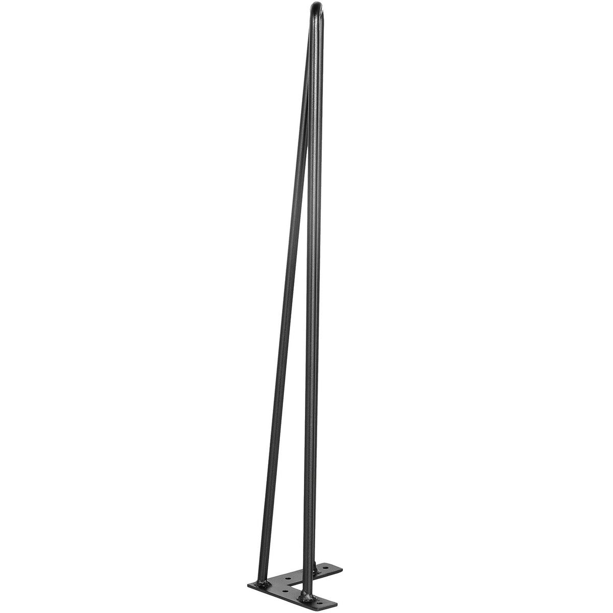 Hairpin Table Legs | Set of 4 Heavy Duty 16" 3-Rod Metal Legs