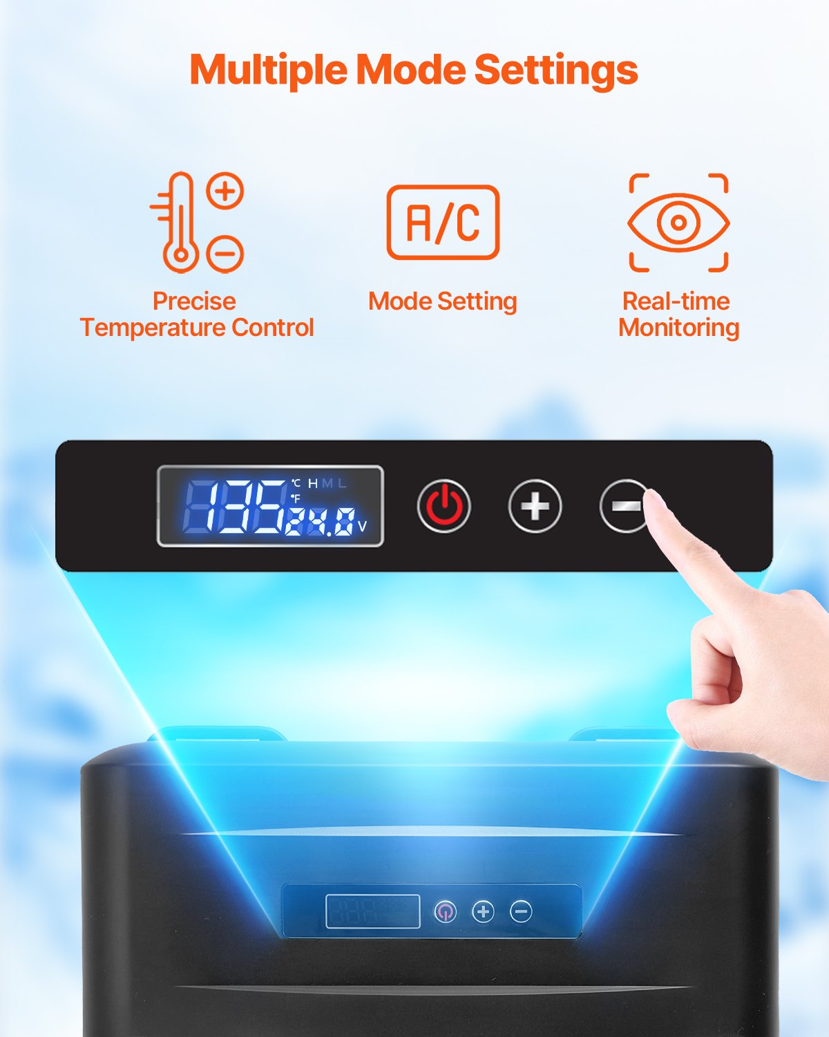 Car Refrigerator Freezer | 15L Portable Single Zone Compressor Fridge