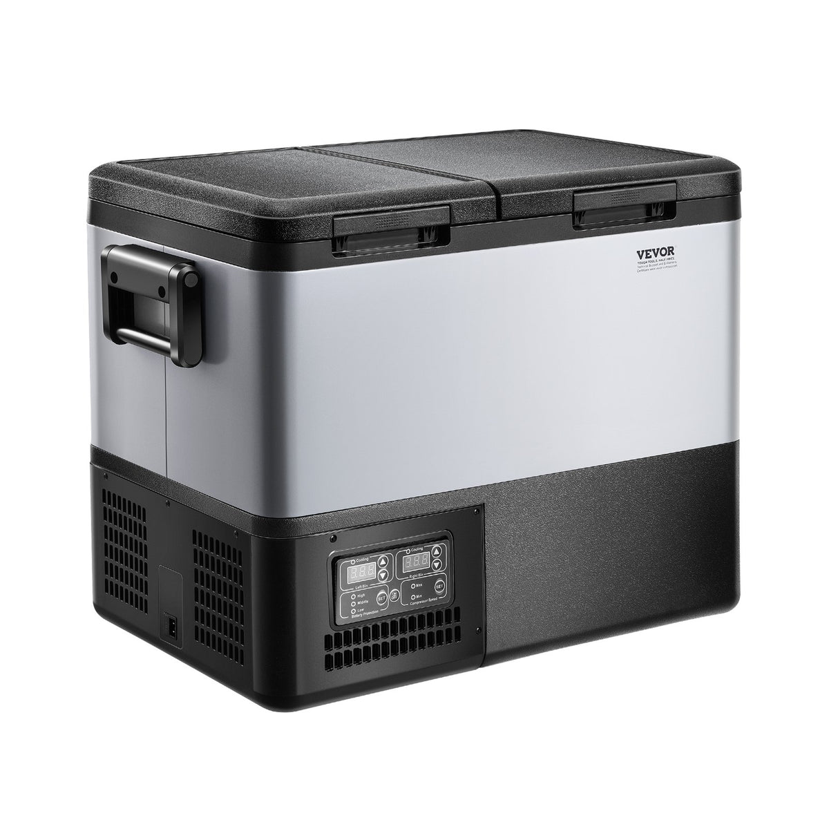 Car Refrigerator Freezer | 45L Portable Dual Zone Compressor Fridge