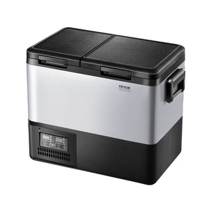 Car Refrigerator Freezer | 45L Portable Dual Zone Compressor Fridge