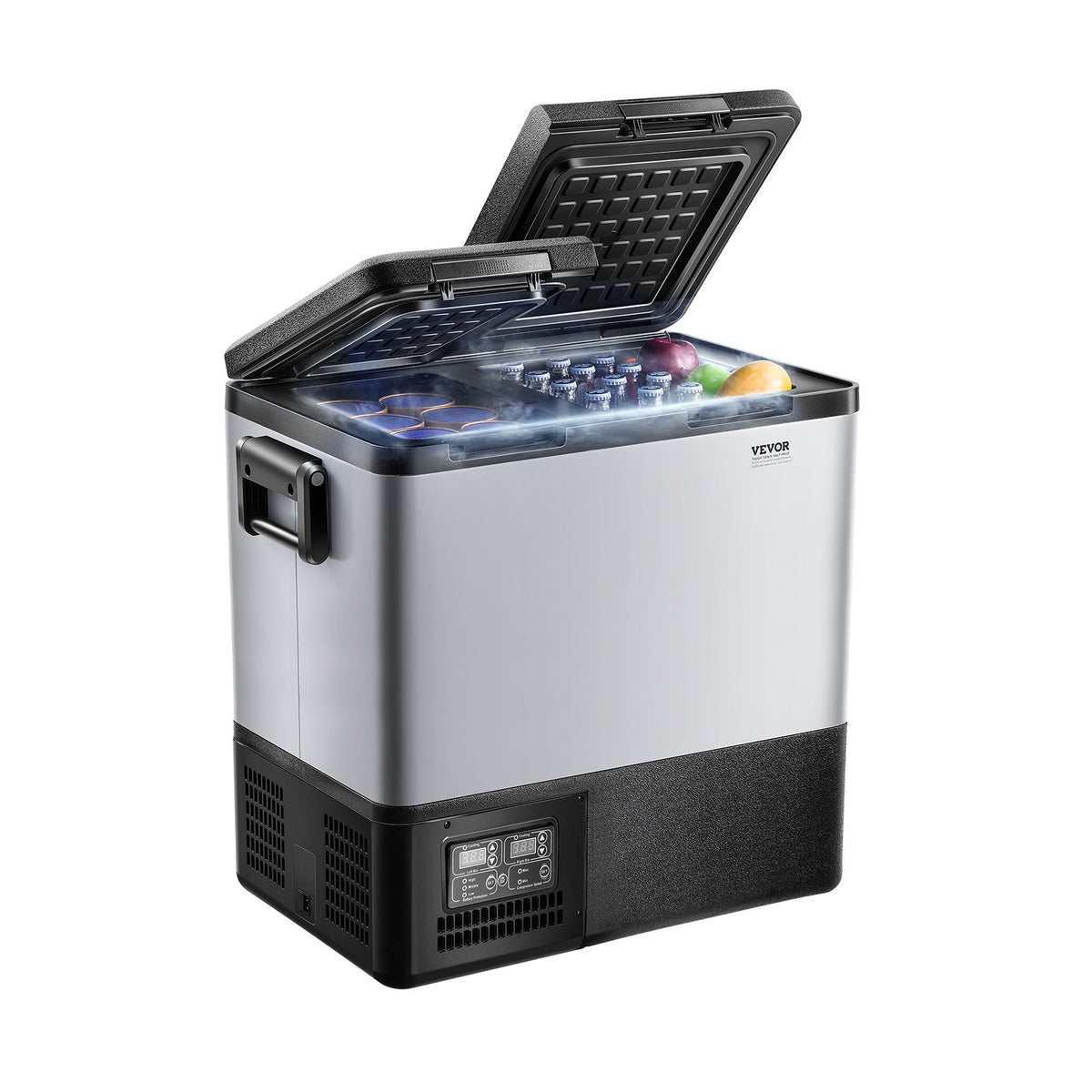 Car Refrigerator Freezer 55L | Compressor Dual Zone | Portable for Car & Home