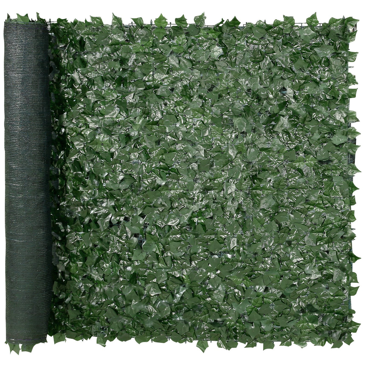 Ivy Privacy Fence 59"x98" | Artificial Green Wall Screen | Mesh Backing & Reinforced Joints | Faux Hedge Leaf Panel for Garden, Balcony & Outdoor Decor