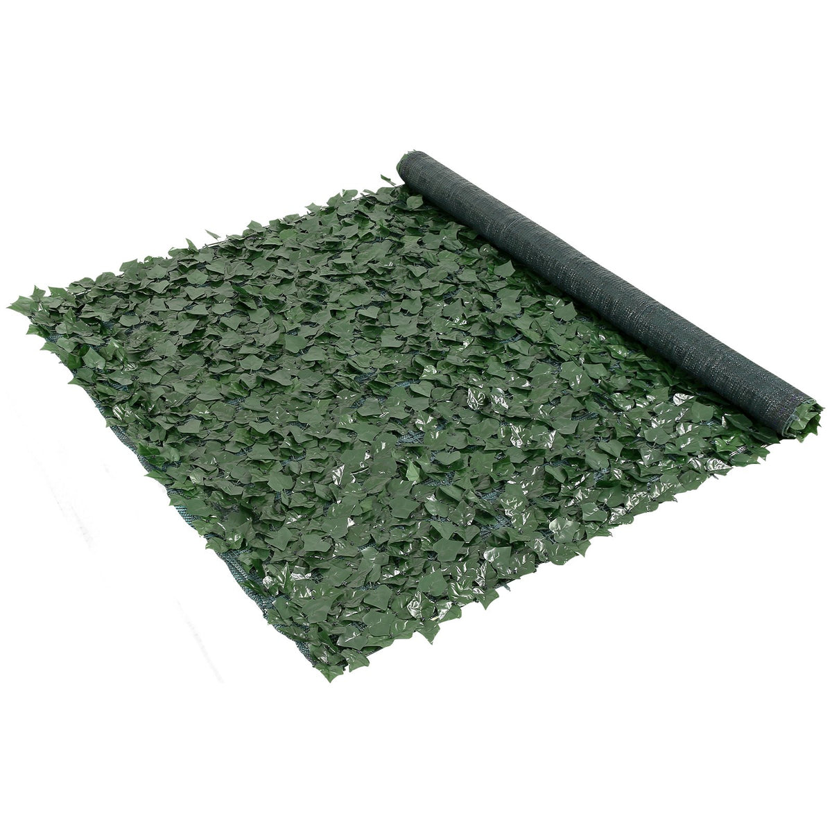 Ivy Privacy Fence 59"x98" | Artificial Green Wall Screen | Mesh Backing & Reinforced Joints | Faux Hedge Leaf Panel for Garden, Balcony & Outdoor Decor