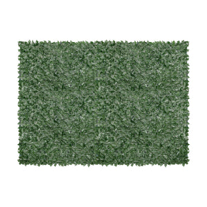 Ivy Privacy Fence 183x244cm | Artificial Green Wall Screen | Mesh Backing & Reinforced Joints | Faux Leaf Hedge for Outdoor Garden & Balcony