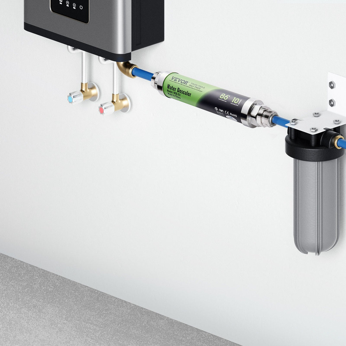 Salt-Free Descaler | Whole House Physical Scale Prevention System