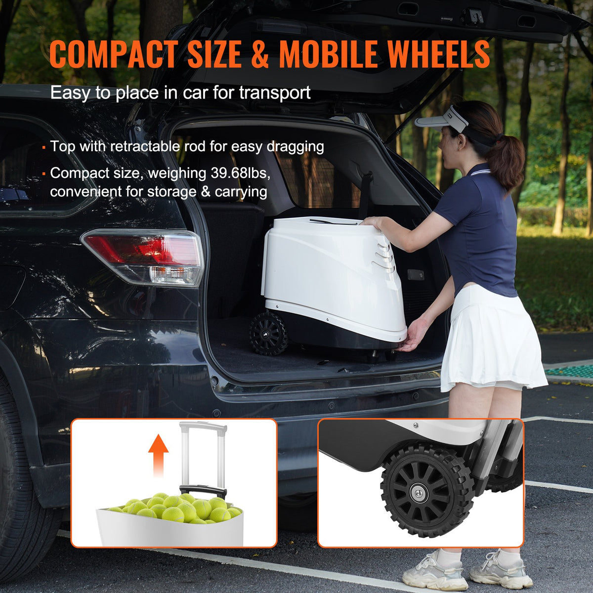 Tennis Ball Machine | Automatic Portable Ball Launcher