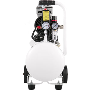 Air Compressor | 6.6 Gallon Ultra-Quiet 115 PSI Pancake Tank | 750W