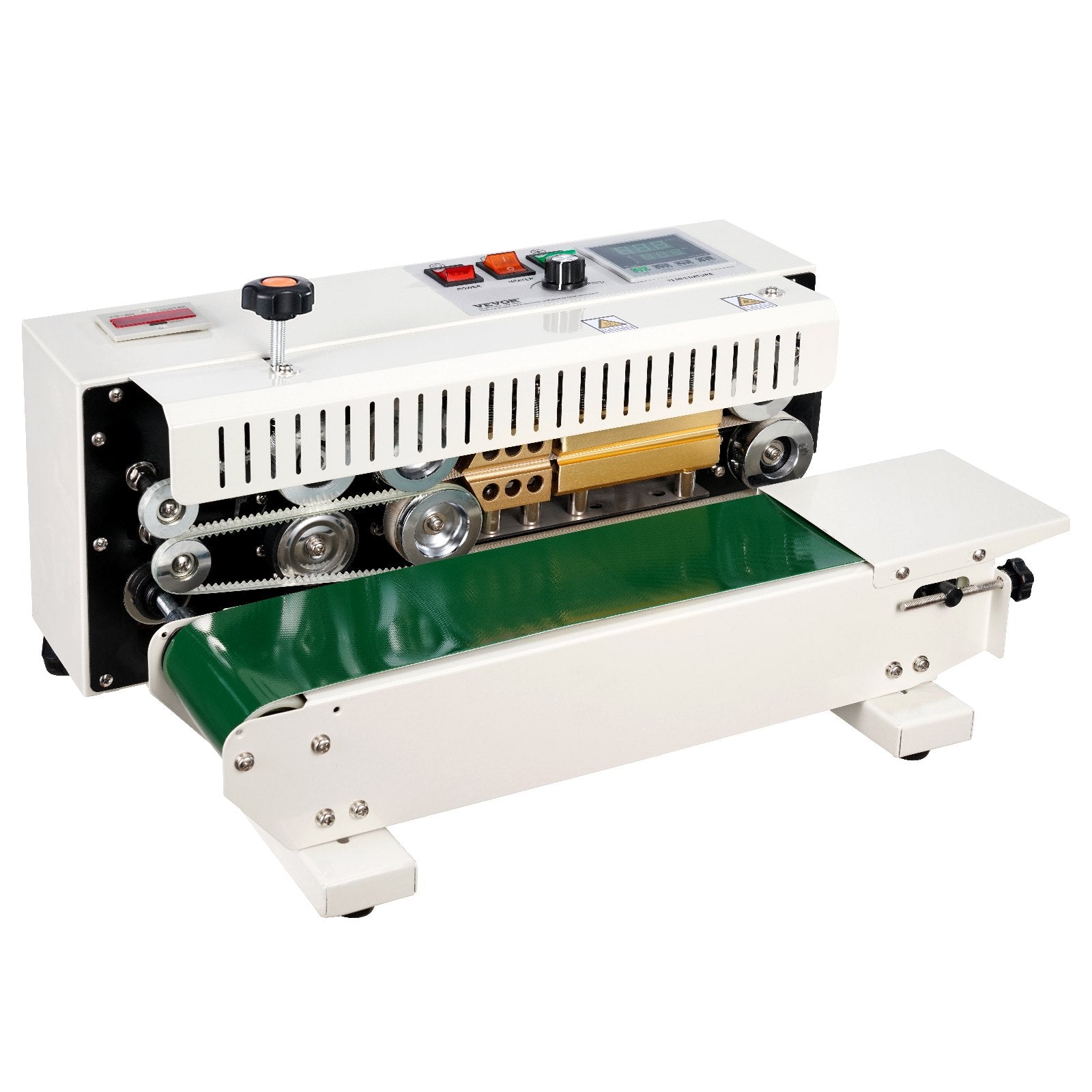 Continuous Band Sealer | Horizontal Bag Sealing Machine with Count Function