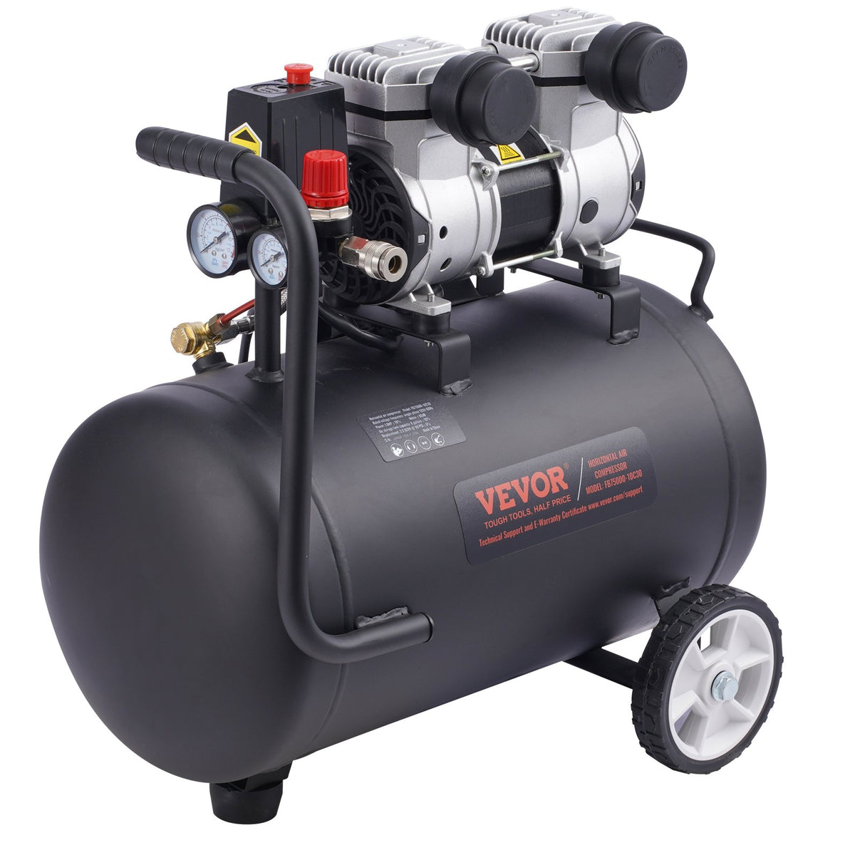 Air Compressor | 30L Compact Portable Oil-Free | 90 PSI