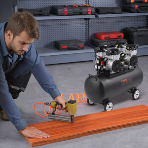 Air Compressor 75L | Compact Portable Oil-Free | 90 PSI