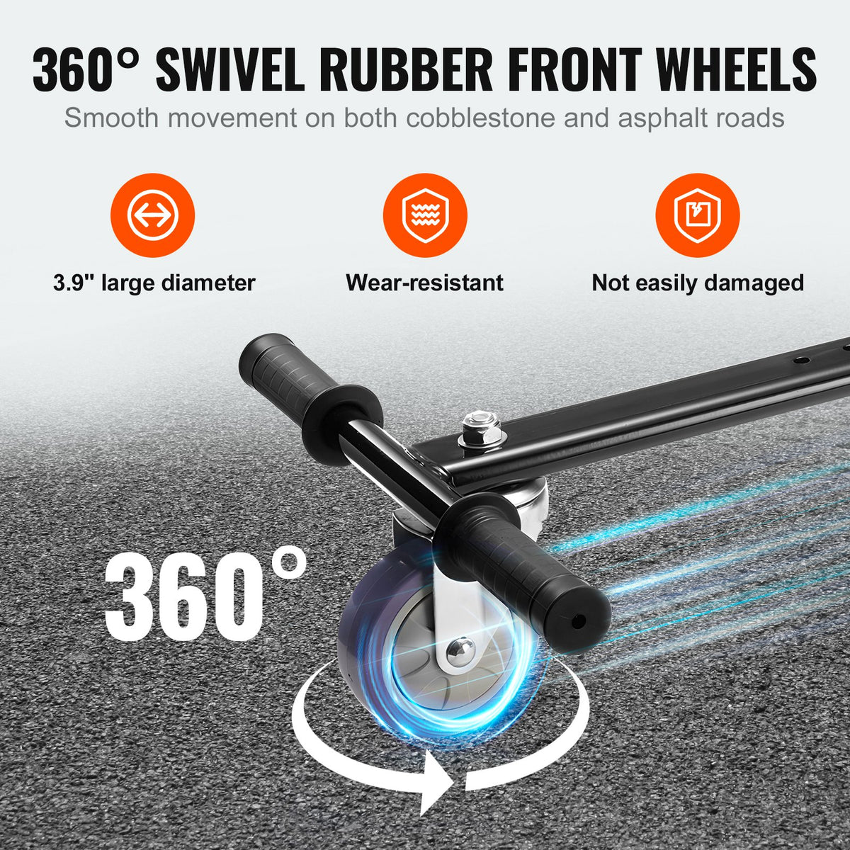 Hoverboard Seat Attachment | Adjustable Frame | Fits 16.5-25.4cm Hoverboards | 99.8kg Capacity | For Kids & Adults