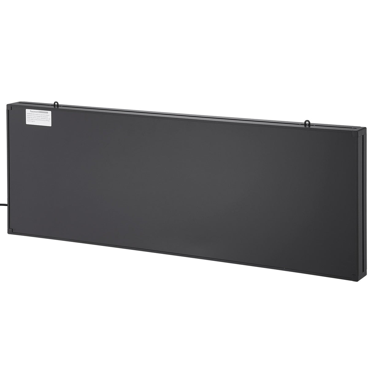 Programmable LED Sign P10 | Full Colour Scrolling Display Panel 99x35cm | WiFi & USB Control | Custom Text & Animation for Shops, Businesses & Events