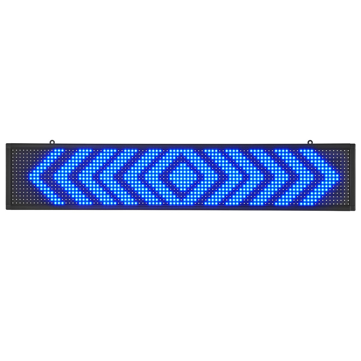 Programmable LED Sign P10 | Full Colour Scrolling Display Panel 99x19cm | WiFi & USB Control | Custom Text & Animation for Shops, Businesses & Events
