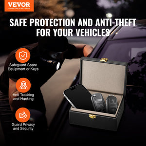 Faraday Box | Signal Blocking Key Fob Protector for 5-8 Car Keys