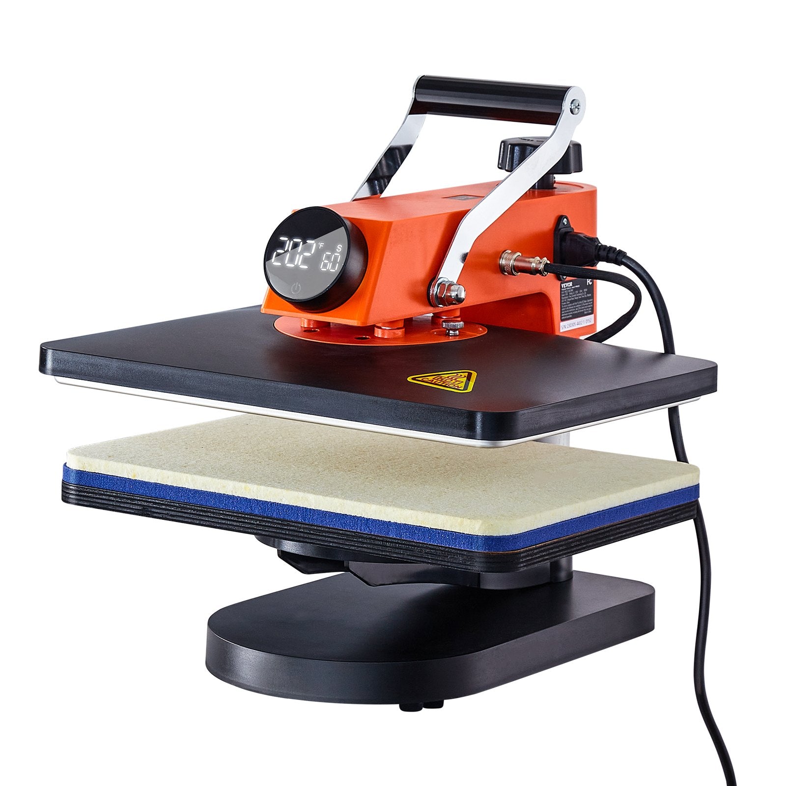 Heat Press Machine | 12x15" 5-in-1 Sublimation Transfer Press