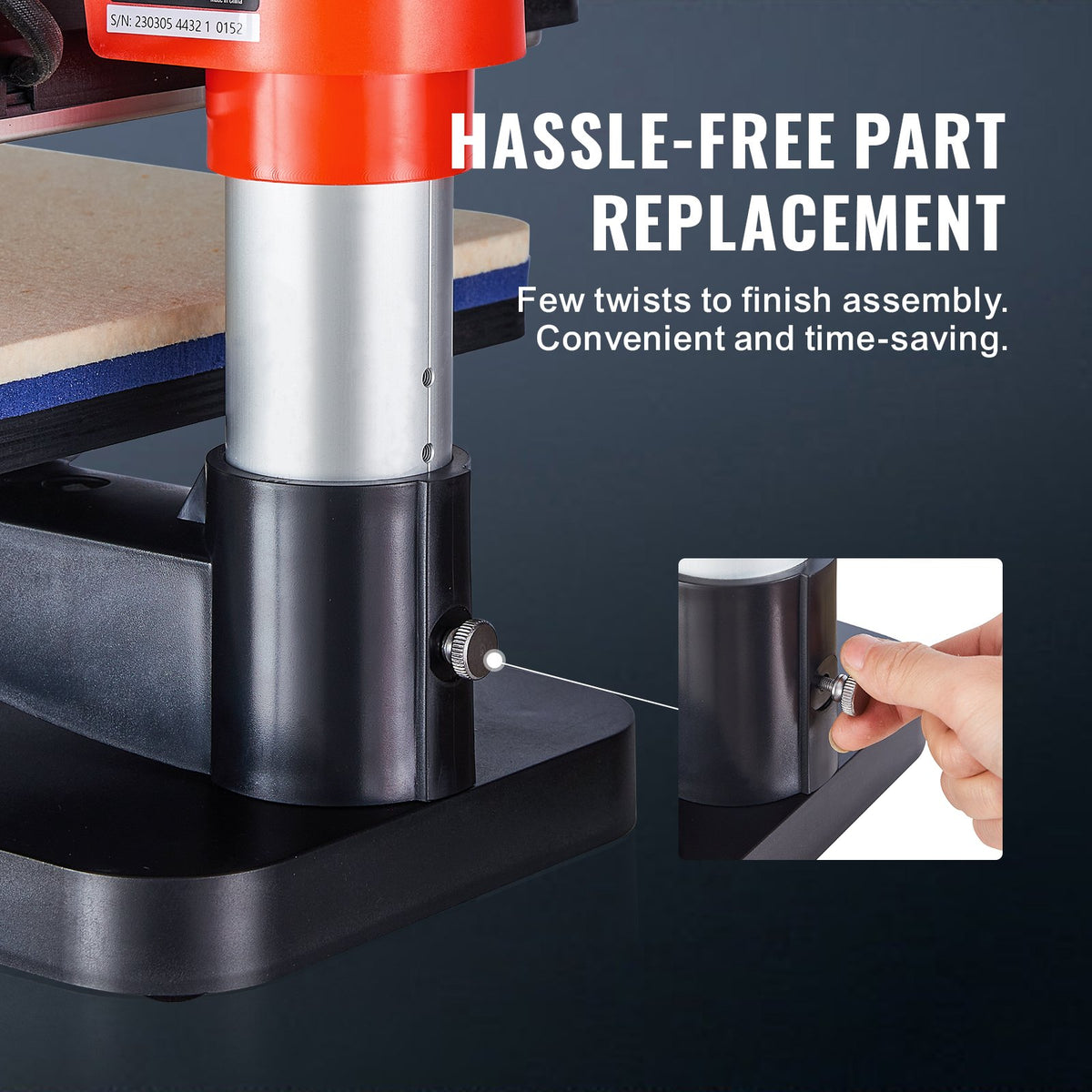 Heat Press Machine | 12x15" 5-in-1 Sublimation Transfer Press