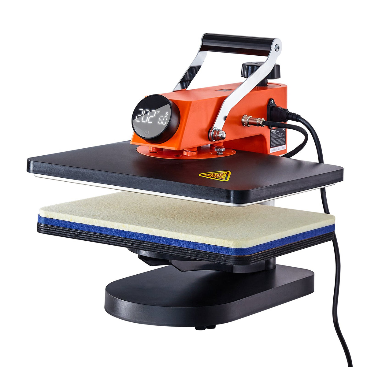 Heat Press Machine | 12x15" 8-in-1 Sublimation Transfer Press