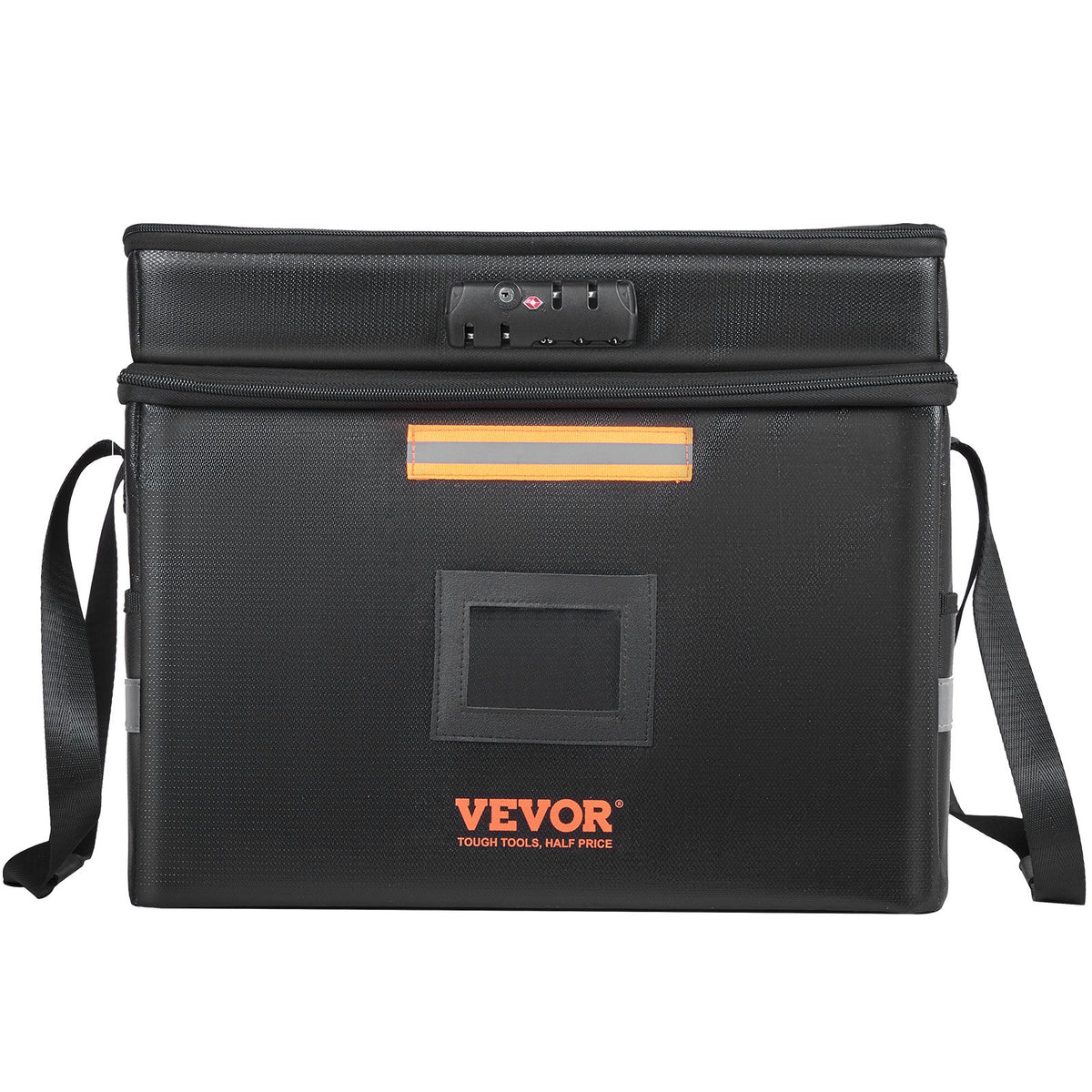 Fireproof Document Box | Lockable Fireproof & Waterproof File Bag | 450x140x315mm for Money, Documents & Jewelry