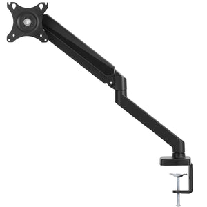 Single Monitor Mount 13"-32" | Gas Spring Arm | 9.1kg Capacity | C-Clamp or Grommet Mount