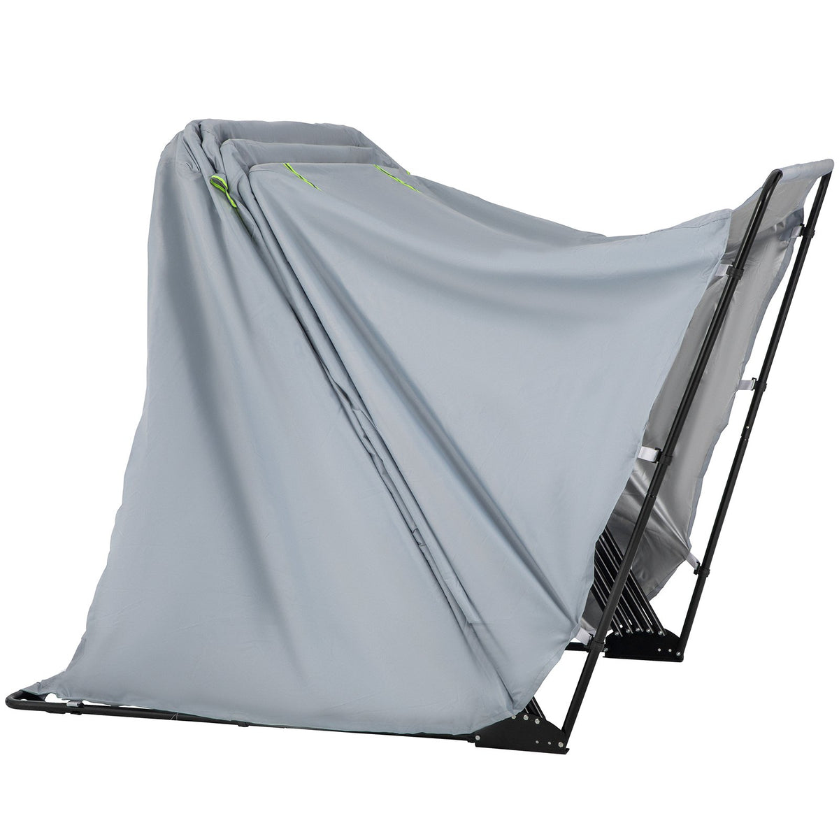 Basket Truck 8 Bushel | Steel Frame Canvas Laundry Cart with Wheels | For Hotels, Homes & Hospitals