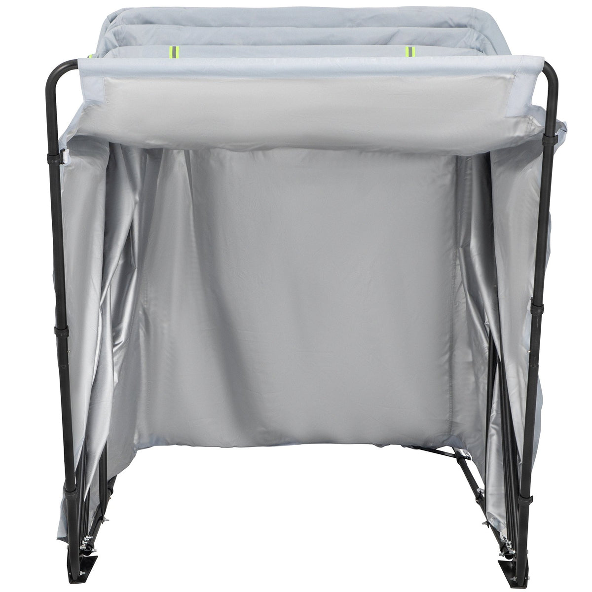 Basket Truck 8 Bushel | Steel Frame Canvas Laundry Cart with Wheels | For Hotels, Homes & Hospitals