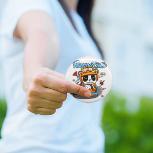 Button Badge Supplies | 2.25" (58mm) Parts for Button Maker Machine | 500 Sets