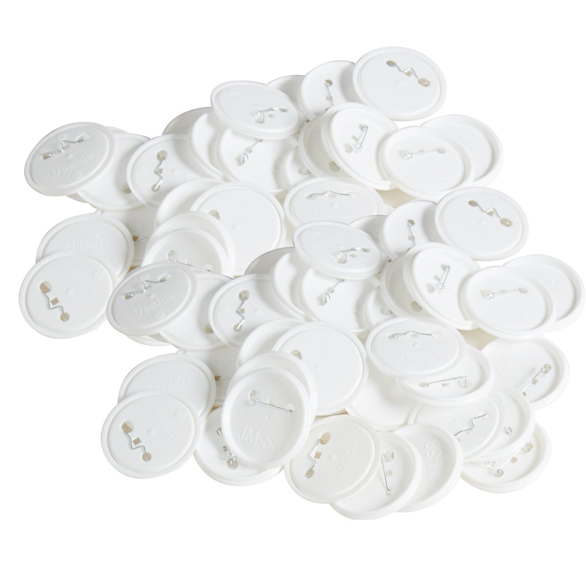Button Badge Supplies | 2.25" (58mm) Parts for Button Maker Machine | 500 Sets