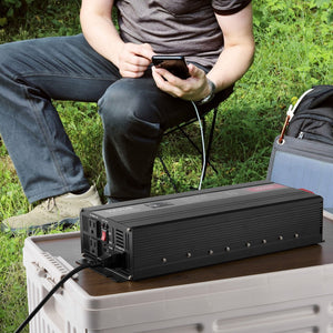 Modified Sine Wave Inverter 3000W | DC 12V to AC 230V | LCD Display | CE/FCC Certified