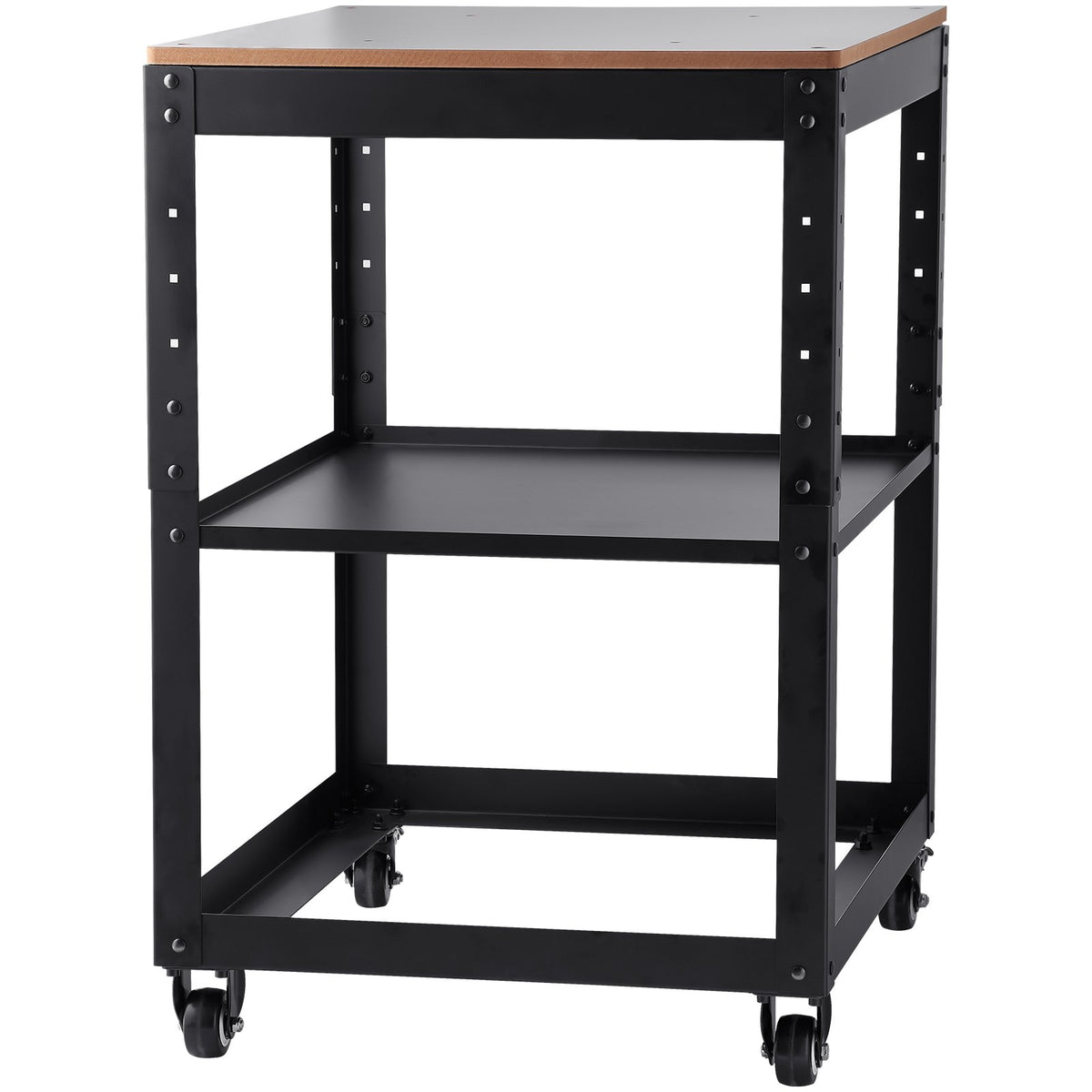 Planer Stand 45kg Capacity | 3-Height Adjustable Table with Casters & Storage | Fits Most Planers, Saws & Benchtop Tools