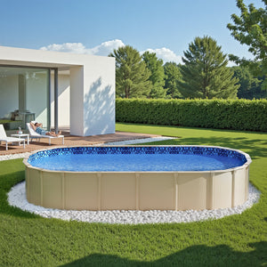 Oval Pool Liner | 15x30 ft Unibead 52" Wall Height Liner