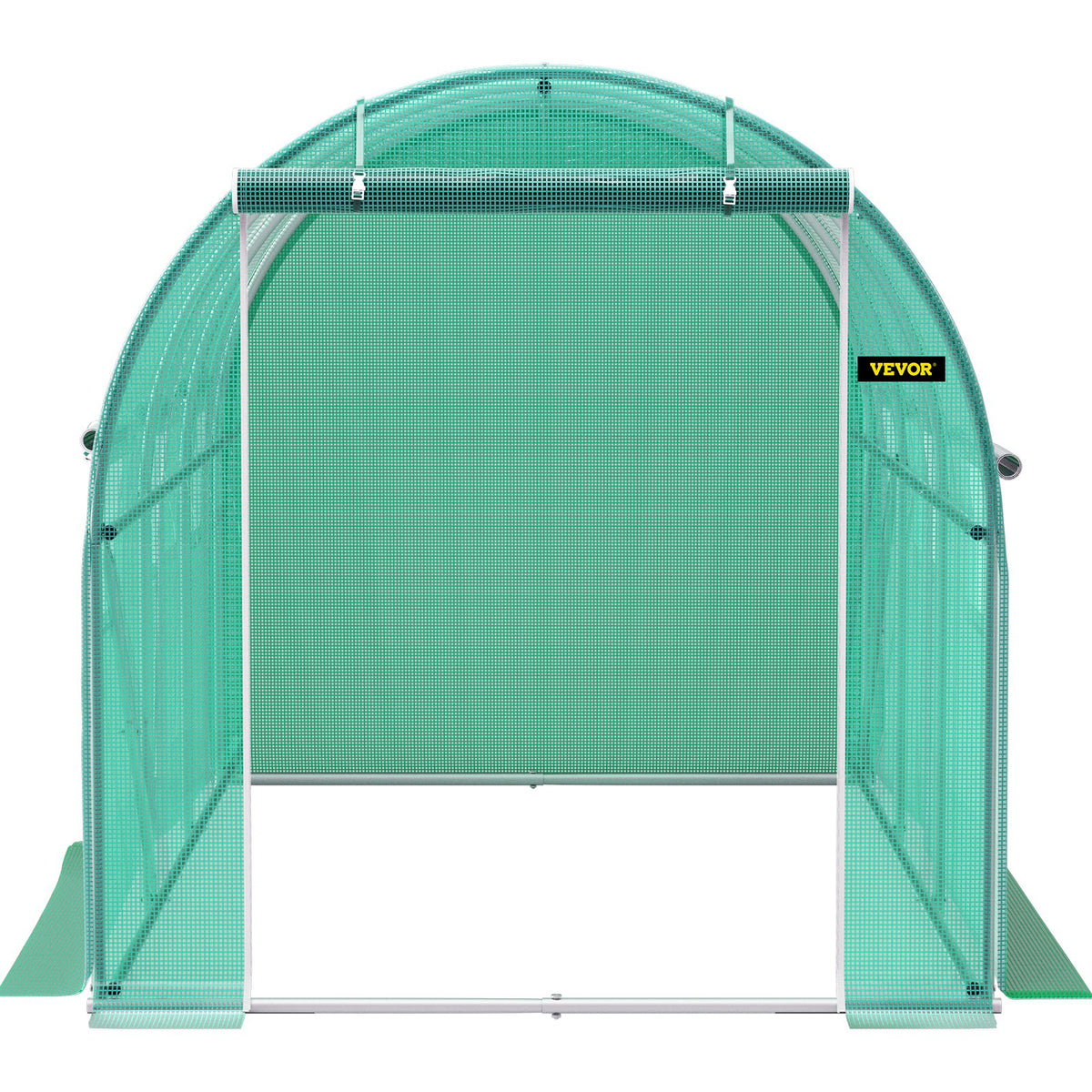 Walk-in Tunnel Greenhouse | 12x7x7 ft | Galvanised Frame & Waterproof Cover