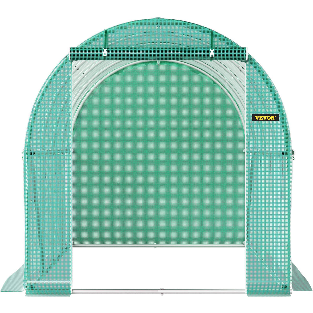 Walk-in Tunnel Greenhouse | 15x7x7 ft | Galvanised Frame & Waterproof Cover