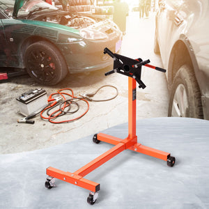 Engine Stand | 750LBS Motor Hoist Dolly with Adjustable Mounting Head